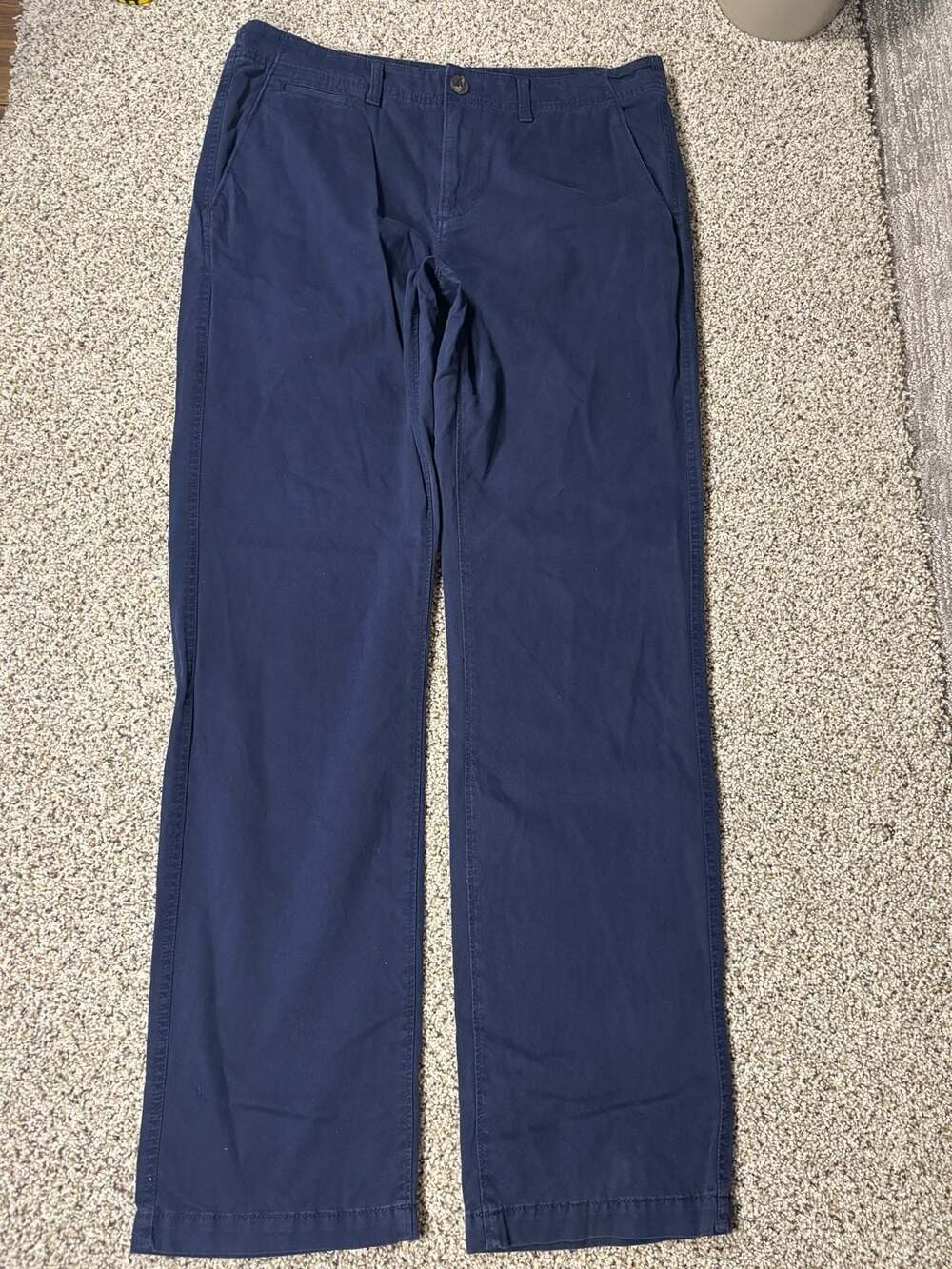 Urban Pipeline Men's Navy Blue Cotton Chino Pants Size 34x34 181